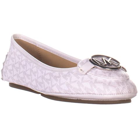 ballerine michael kors blanche|MICHAEL Michael Kors Women’s Lillie Ballet Flats .